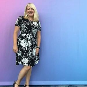 LuLaRoe XL Amelia Dress